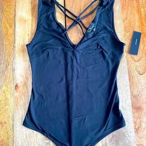Lulus black bodysuit